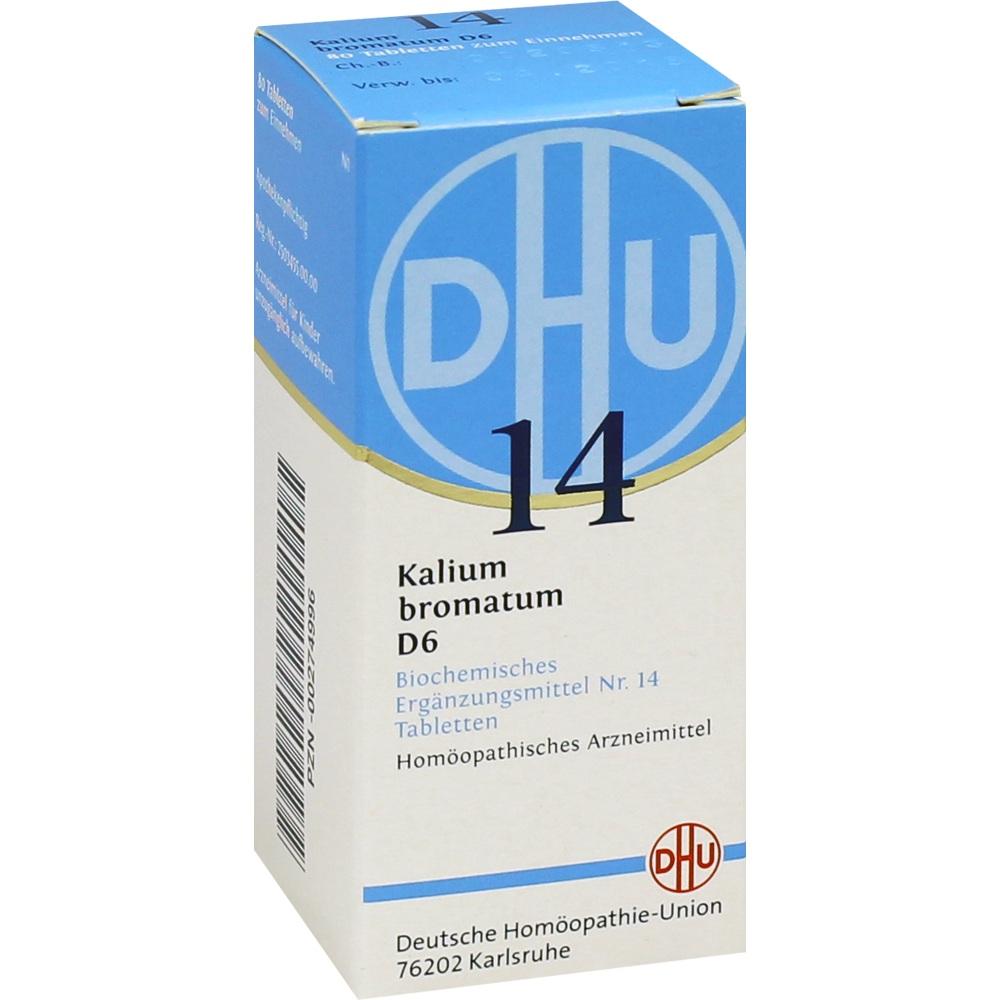DHU Schüssler-Salz Nr. 14 Kalium bromatum D 6 Tabletten 80 St Tabletten