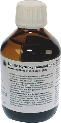 SOLUTIO Hydroxychinolini 0,4% Lösung 200 ml Lösung