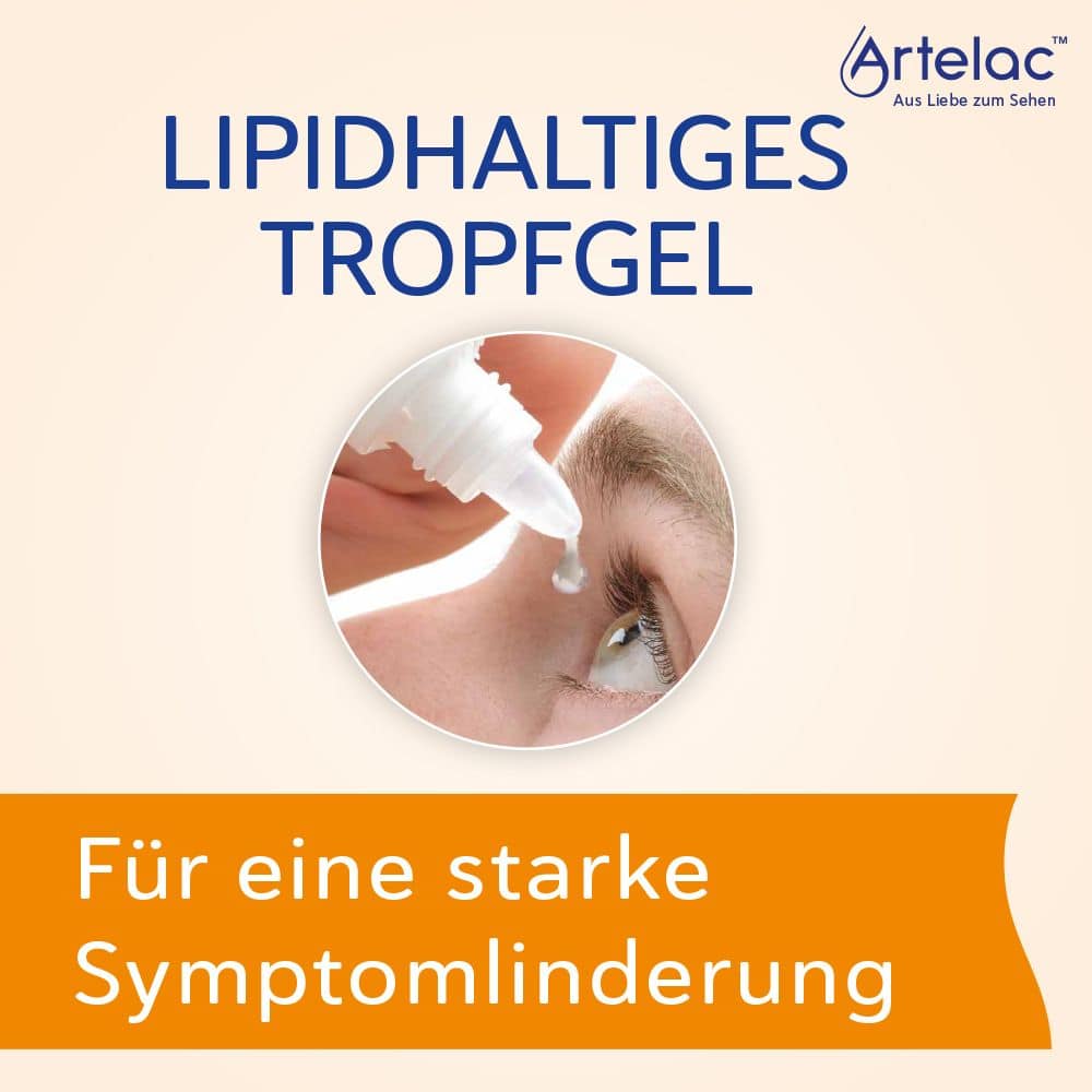 Artelac Lipids Augengeltropfen für stark tränende Augen 1X10 g Augengel