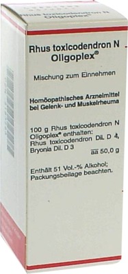 RHUS TOXICODENDRON N Oligoplex Liquidum 50 ml Liquidum