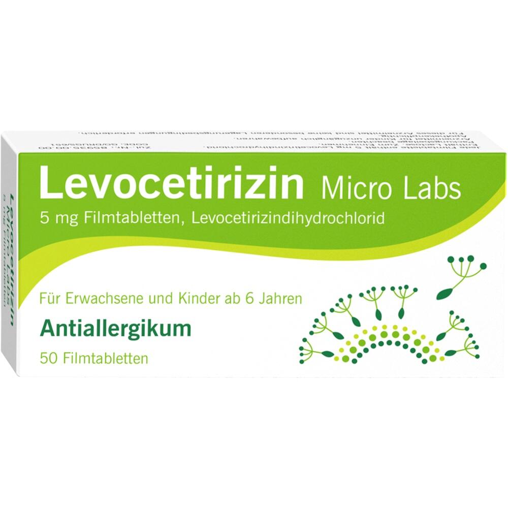 Levocetirizin Micro Labs 50 St Filmtabletten
