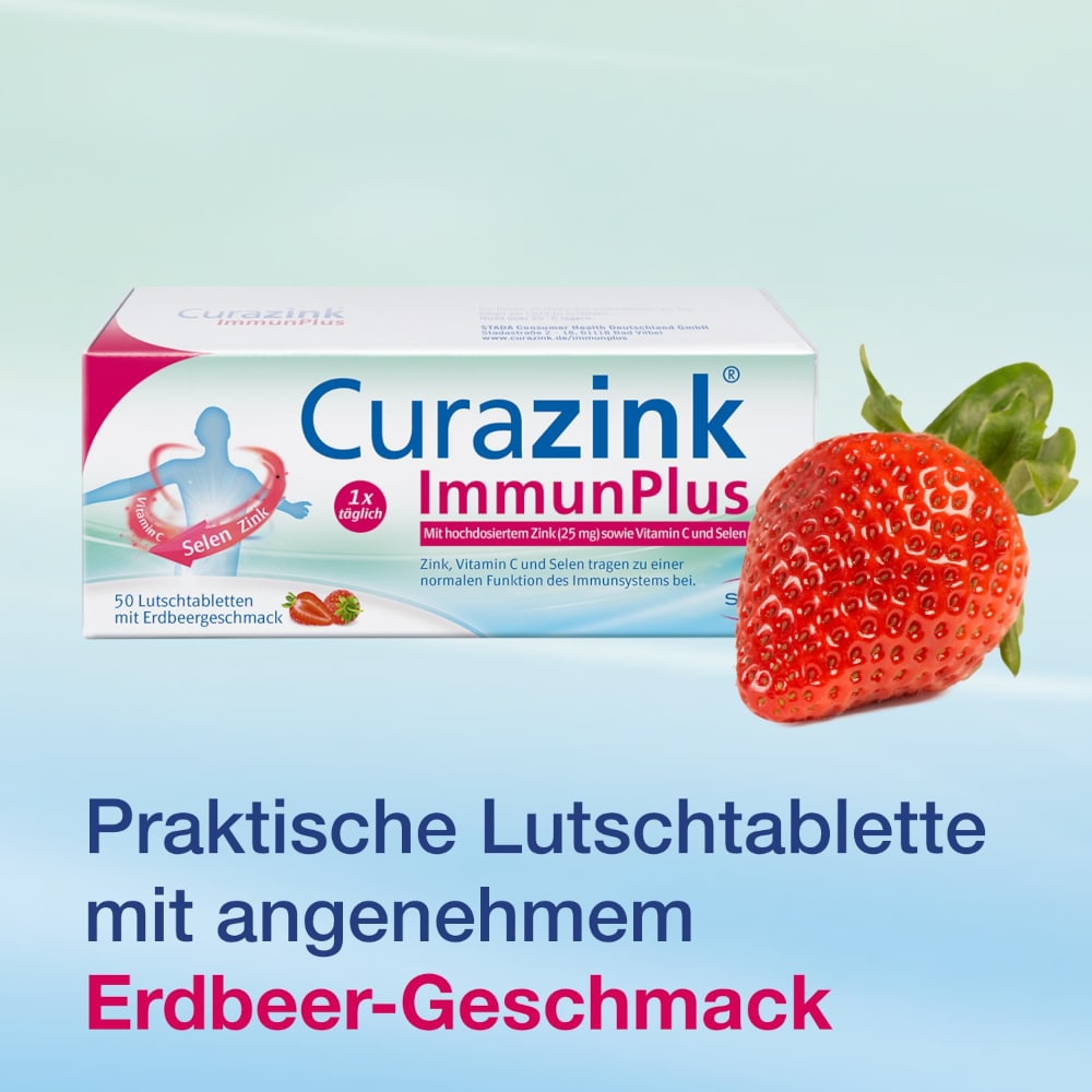 Curazink ImmunPlus 100 St Lutschtabletten