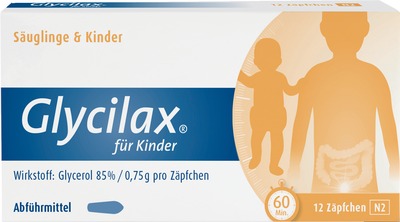 Glycilax für Kinder 12 St Kinder- und Säuglings-Suppositorien
