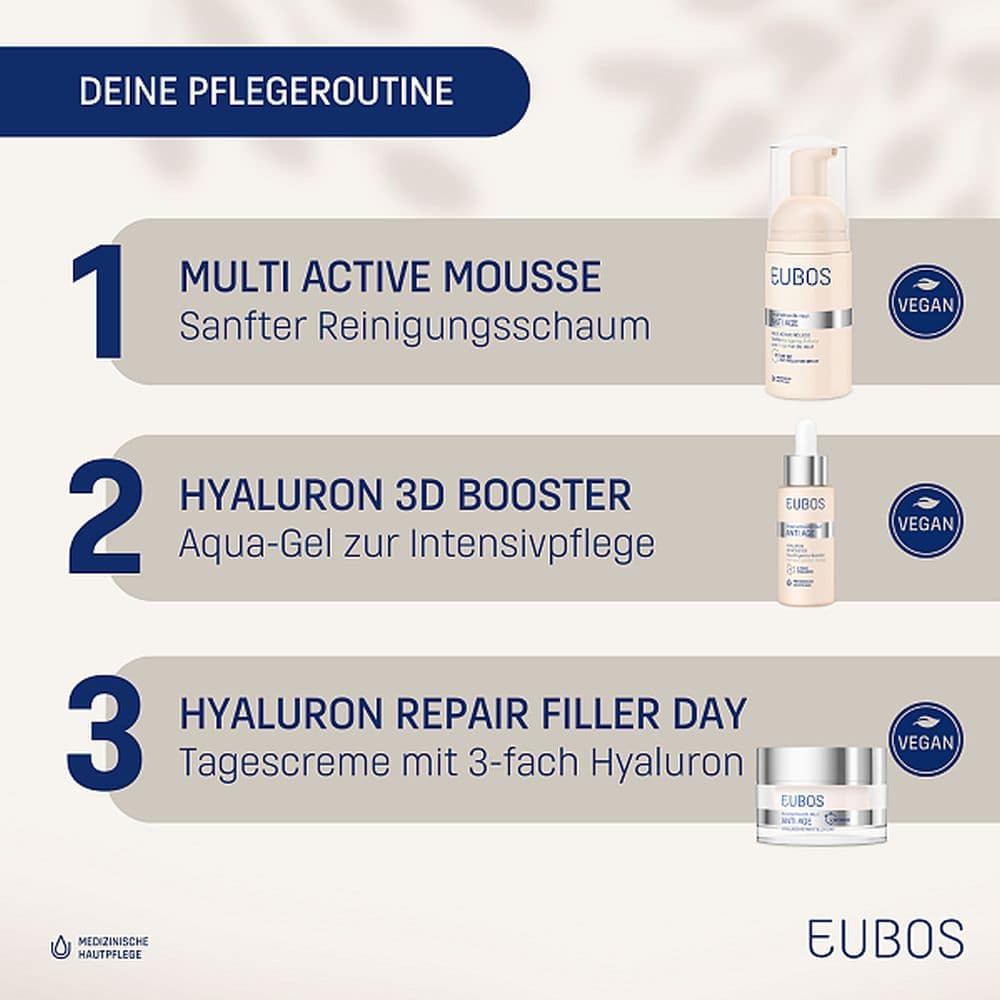 EUBOS Anspruchsvolle Haut ANTI-AGE HYALURON 3D BOOSTER 30 ml Gel
