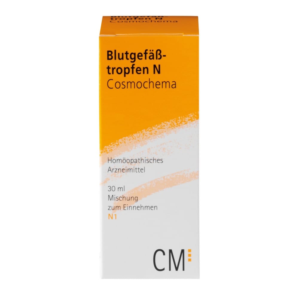 BLUTGEFÄSSTROPFEN N Cosmochema 30 ml Tropfen