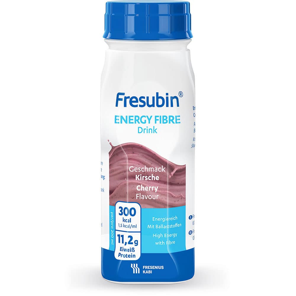Fresubin Energy Fibre Trinknahrung Kirsche  6X4X200 ml Lösung