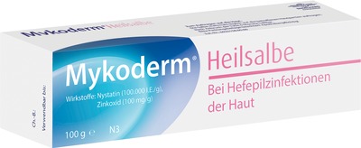 Mykoderm Heilsalbe Nystatin/Zinkoxid 100 g Salbe