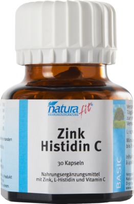 naturafit Zink Histidin C 30 St Kapseln