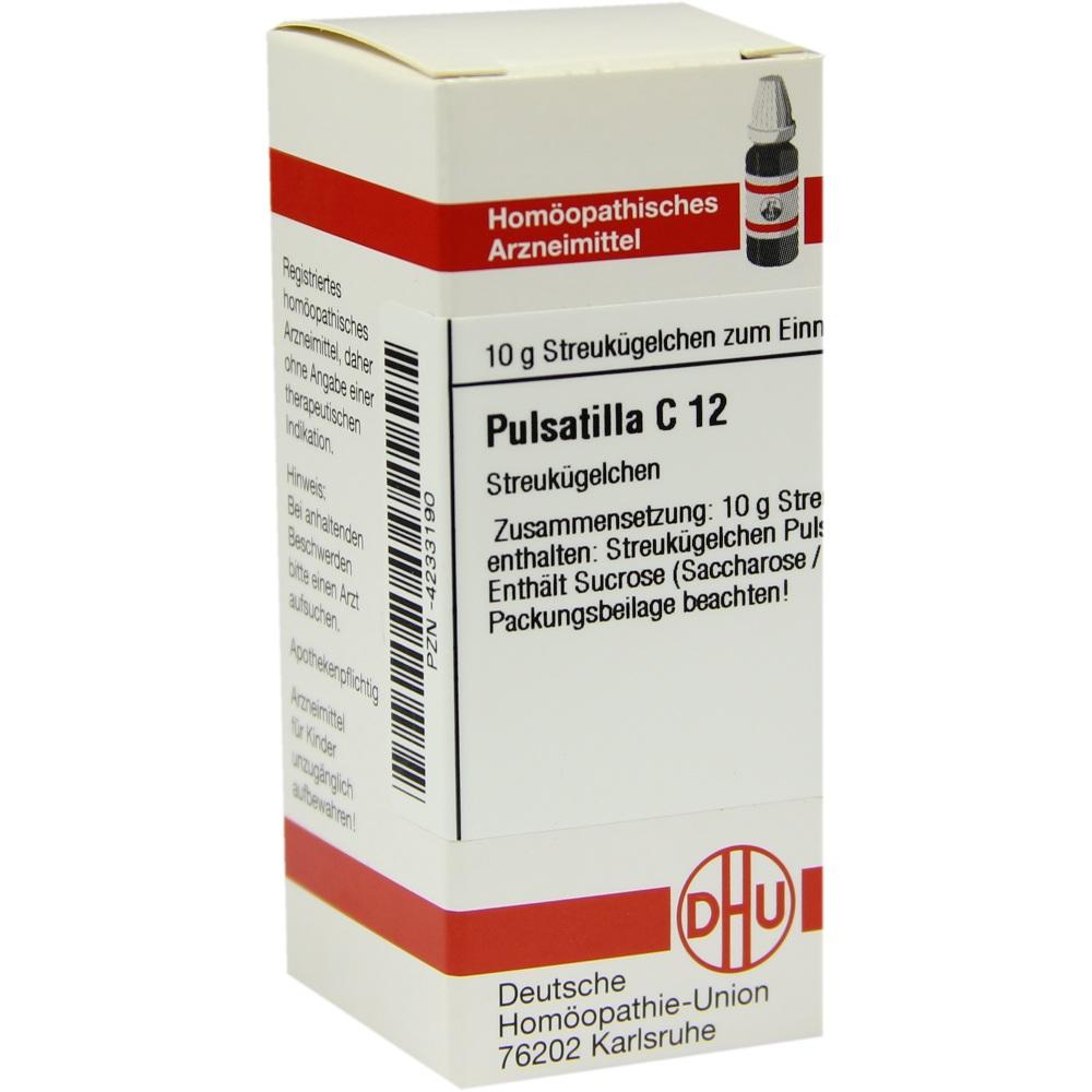 PULSATILLA C 12 Globuli 10 g Globuli