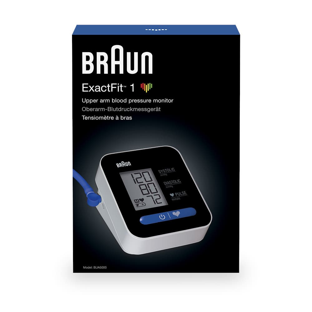 BRAUN BLUTDRUCKMESSGERÄT ExactFit1 Oberarm BUA5000 1 St
