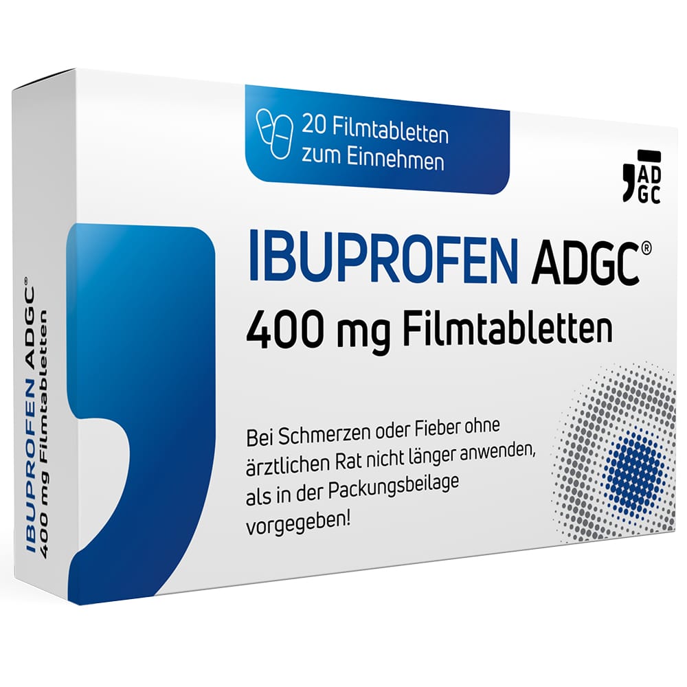 IBUPROFEN ADGC 400 mg  20 St Filmtabletten