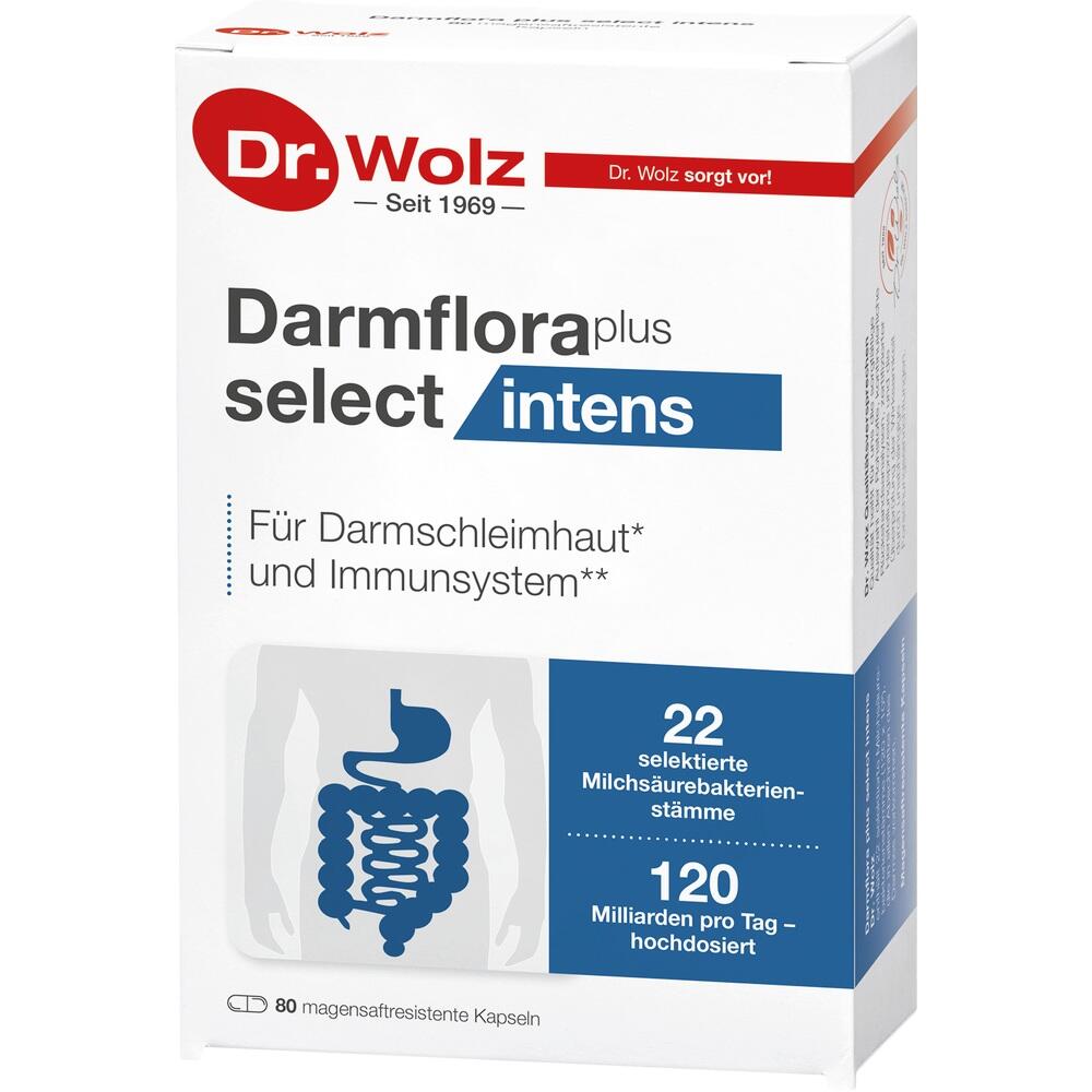 Dr. Wolz Darmflora Plus Select Intens  80 St Kapseln