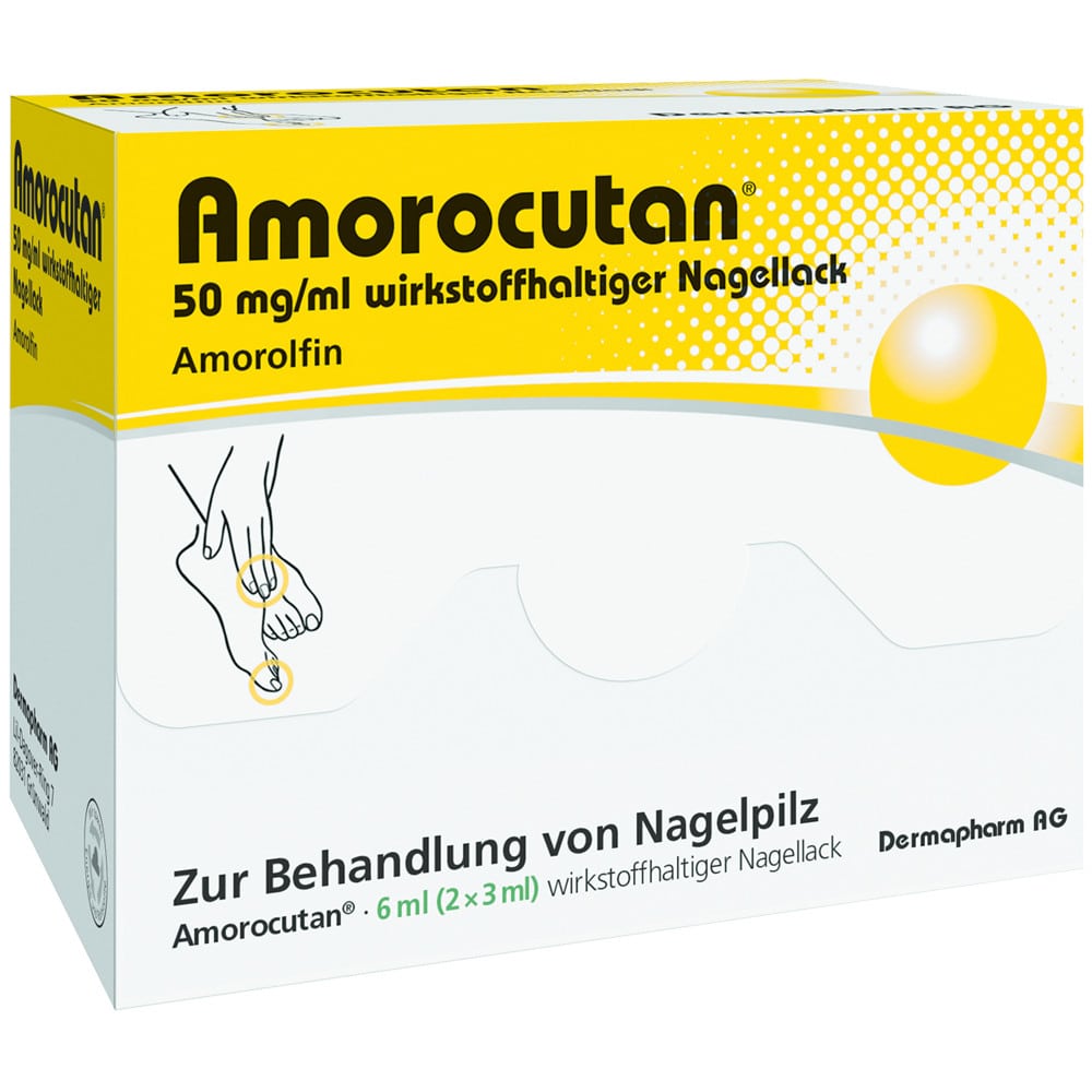 Amorocutan  6 ml Wirkstoffhaltiger Nagellack