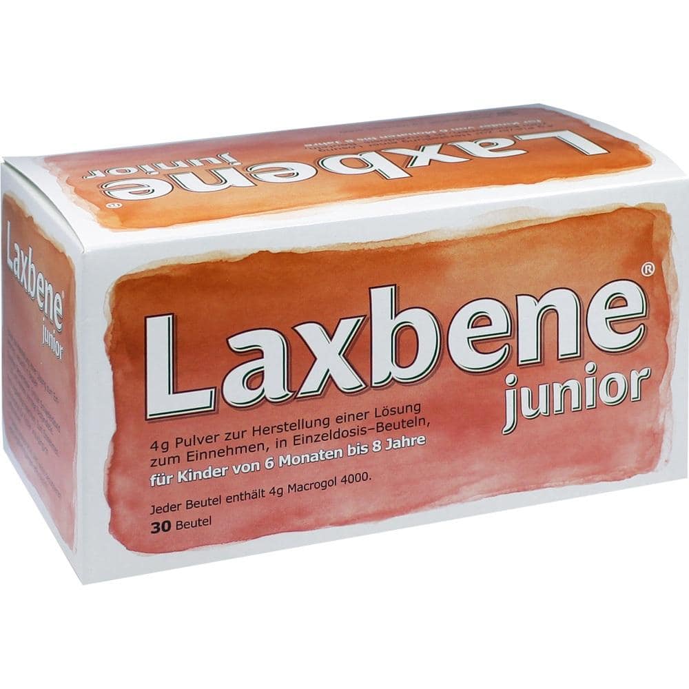 Laxbene junior 4g 30X4 g Pulver zur Herstellung einer Lösung zum Einnehmen