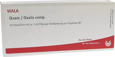Quarz/Oxalis comp.Ampullen 10X1 ml Ampullen