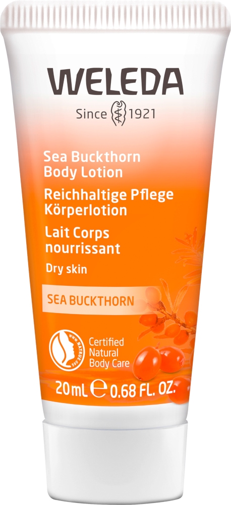 Weleda Reichhaltige Pflege Körperlotion Sanddorn 20 ml Lotion
