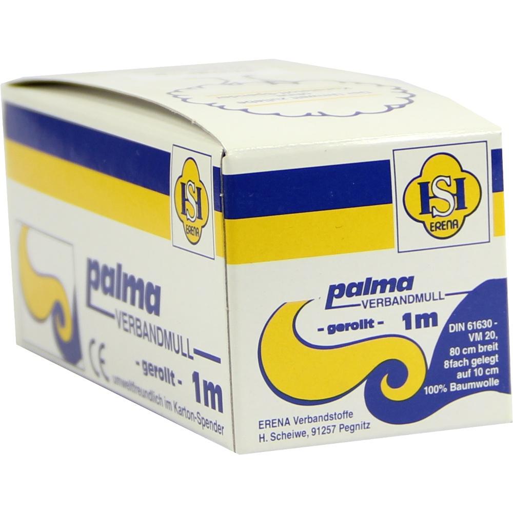 PALMA Verbandmull 80 cm 1 m Rolle 1X1 m