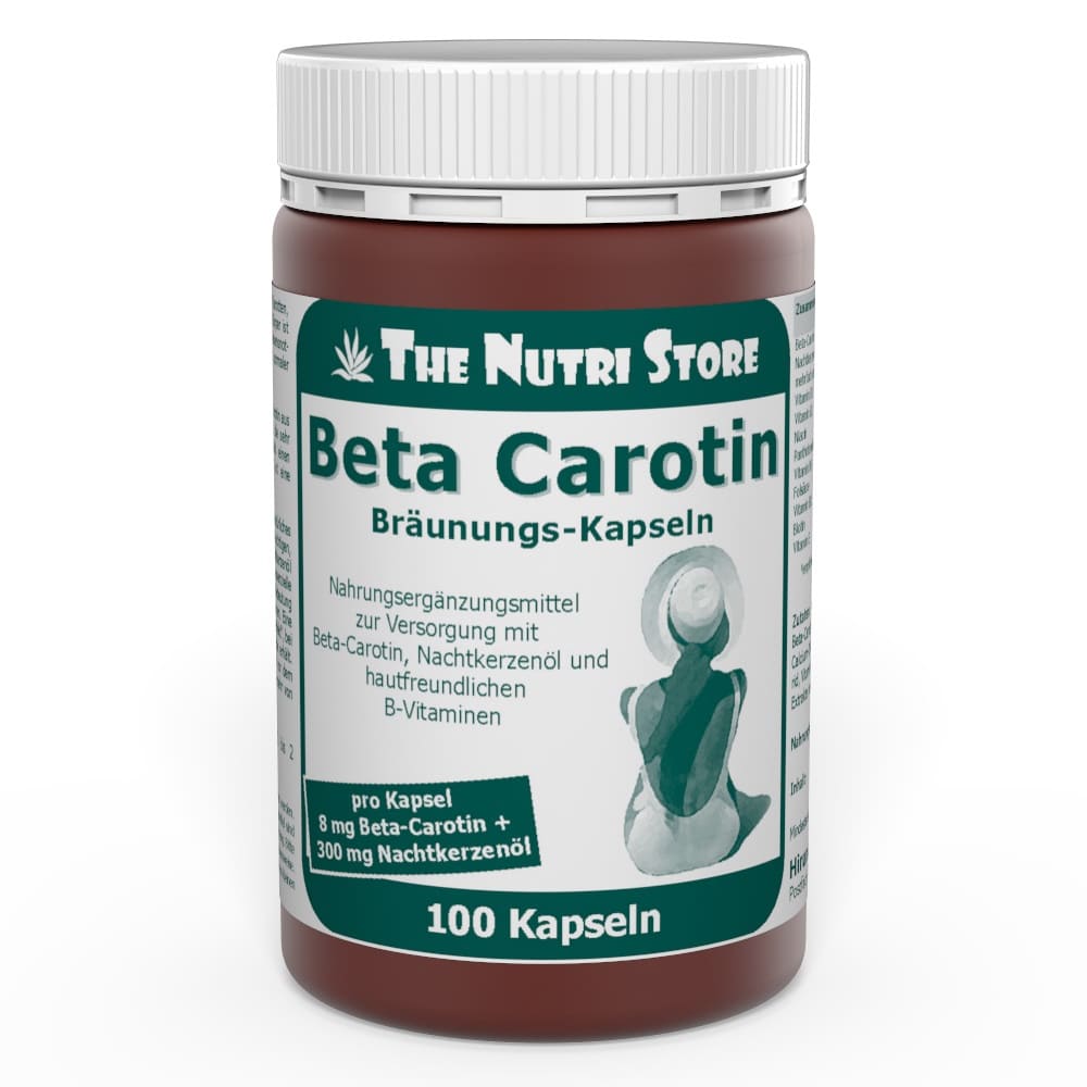 Beta Carotin 8 mg Bräunungskapseln  100 St Kapseln
