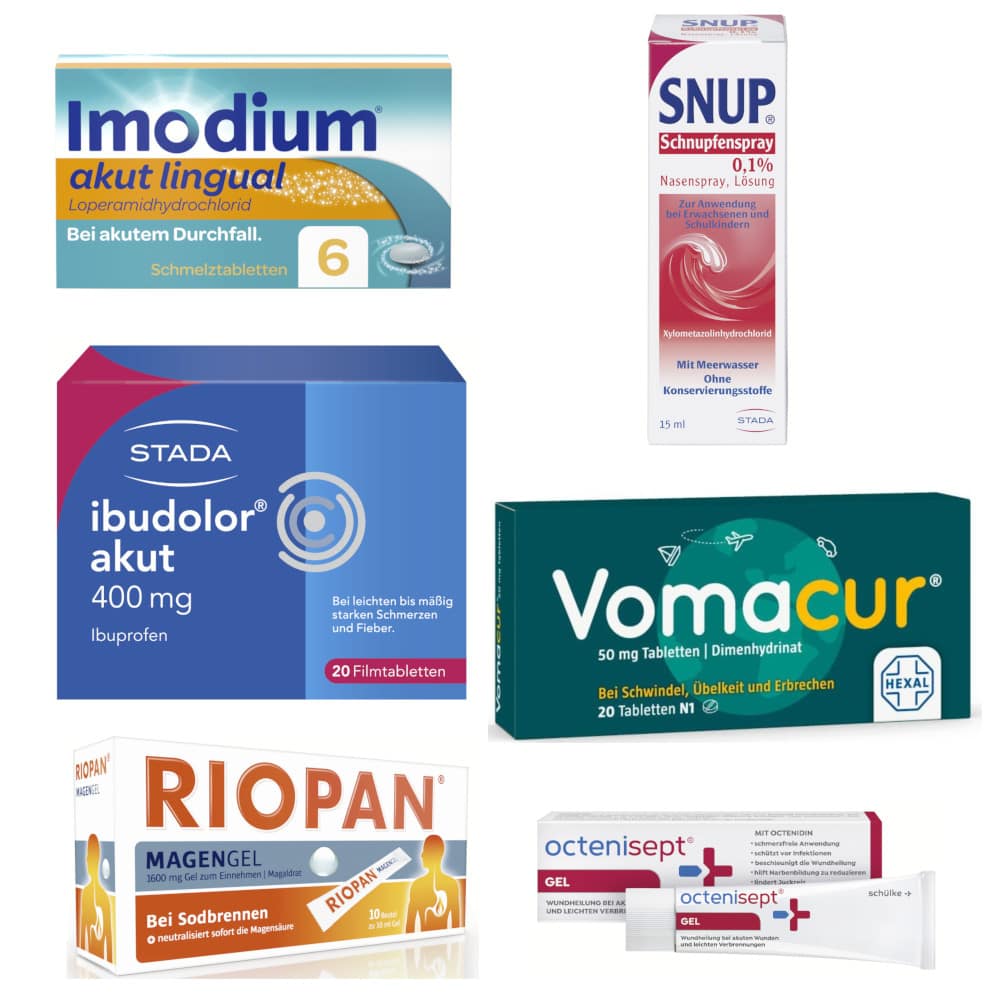 Reiseapotheke Meer 1 Sparset