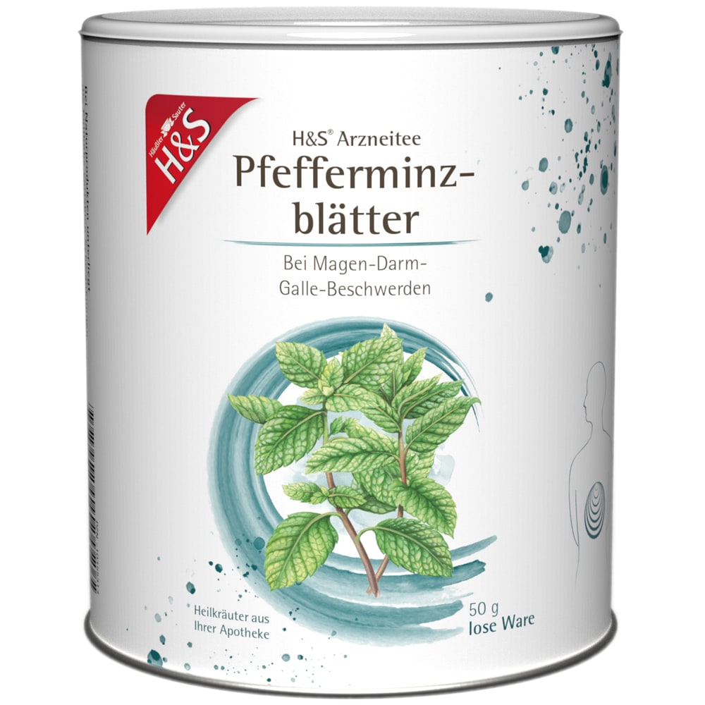 H&S Arzneitee Pfefferminzblätter 50 g Tee