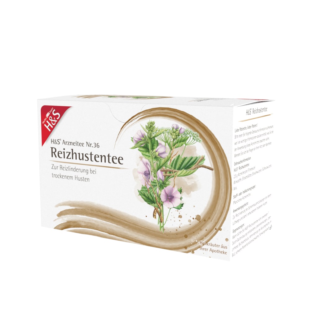 H&S Arzneitee Reizhustentee 20X2.5 g Filterbeutel