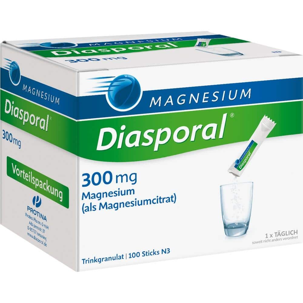 MAGNESIUM Diasporal  300 mg Trinkgranulat 100 St Granulat