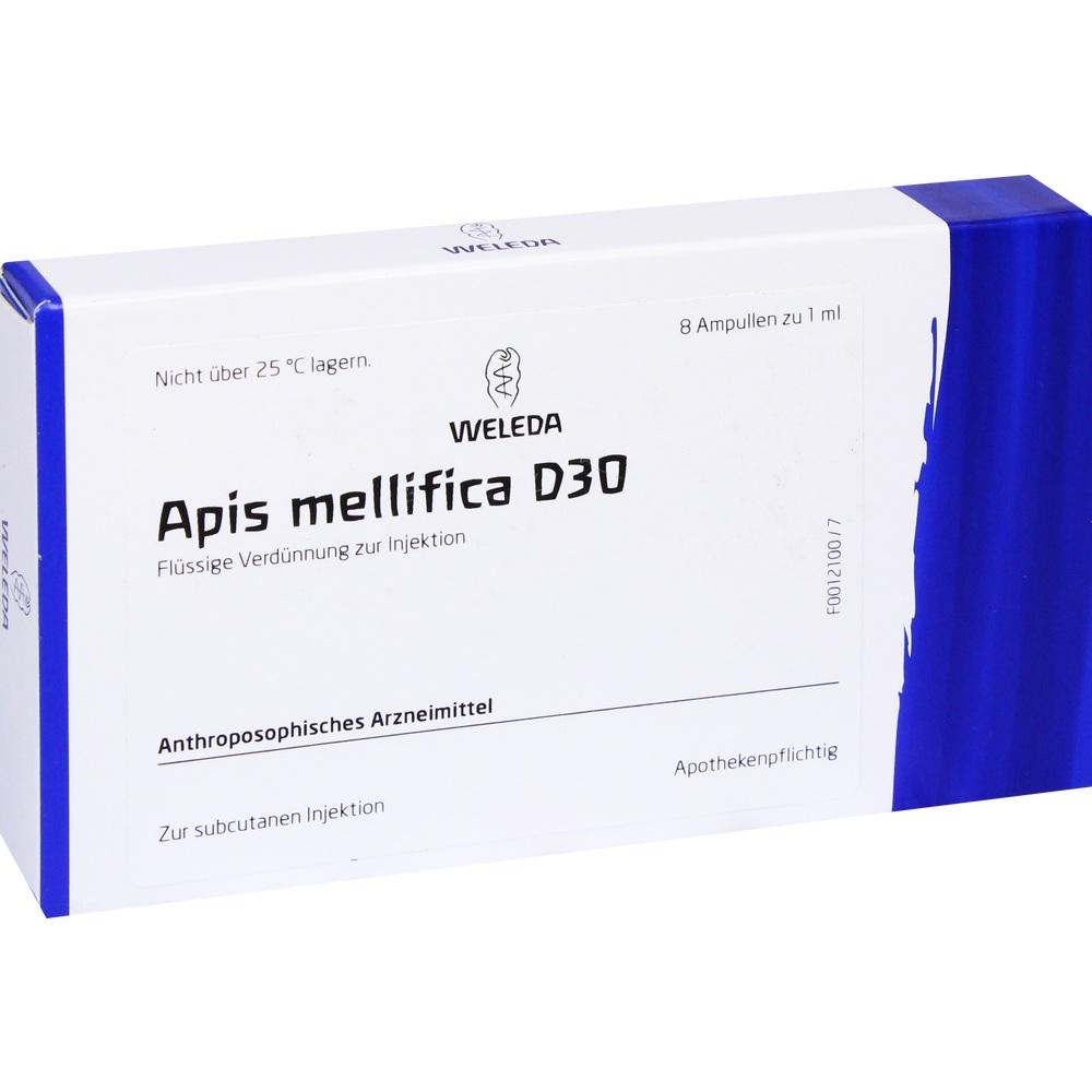WELEDA APIS MELLIFICA D 30 Ampullen 8 St Ampullen