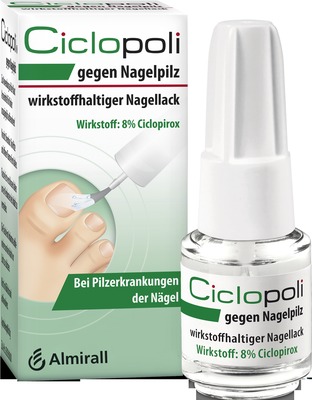 Ciclopoli gegen Nagelpilz Nagellack 3.3 ml Wirkstoffhaltiger Nagellack