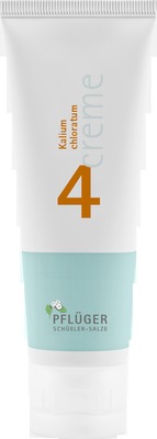 Schüßler-Salz Nr. 4 Kalium chloratum D4 75 g Creme