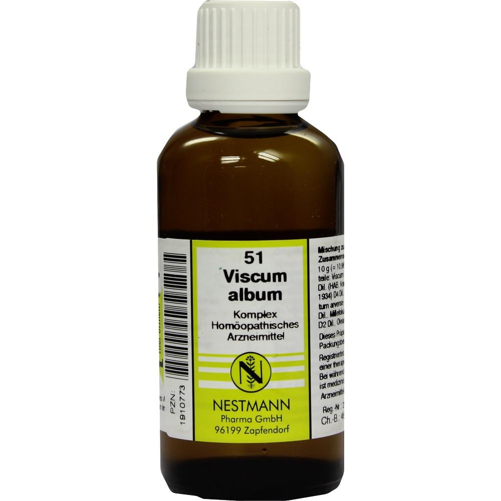 VISCUM ALBUM KOMPLEX Nr.51 Dilution 50 ml Dilution