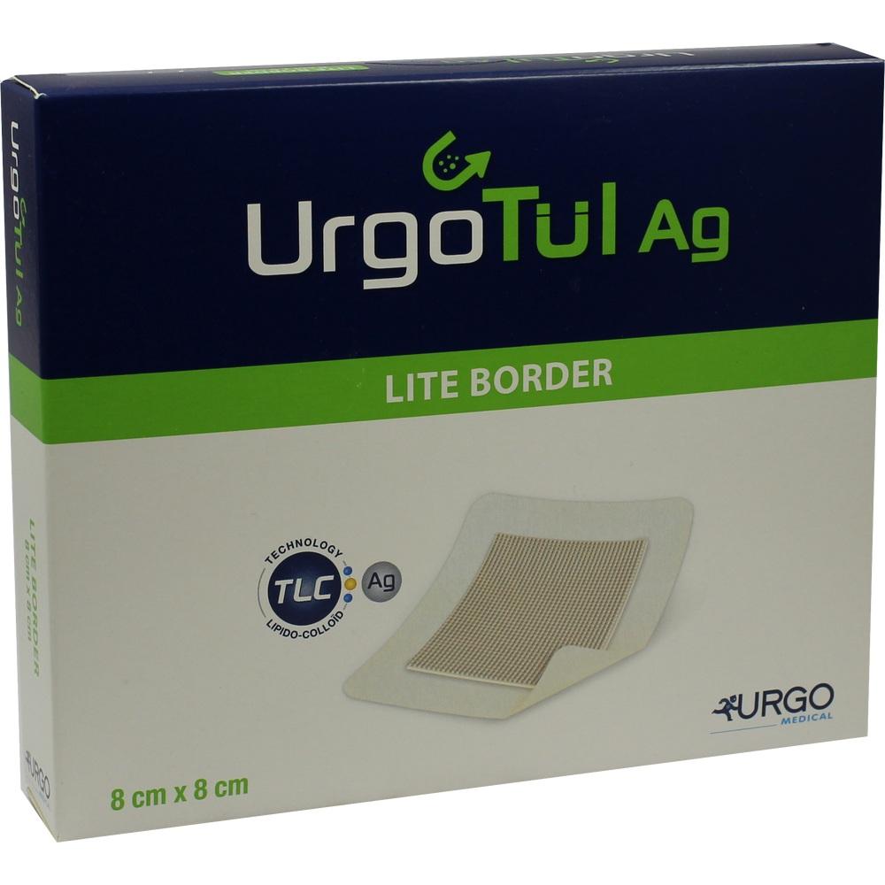 URGOTÜL Ag Lite Border 8x8 cm Verband 10 St Verband