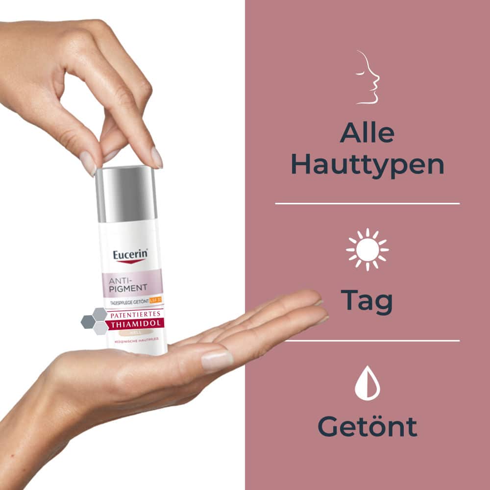 Eucerin Anti Pigment Tagescreme mit Thiamidol Hell  50 ml Tagescreme