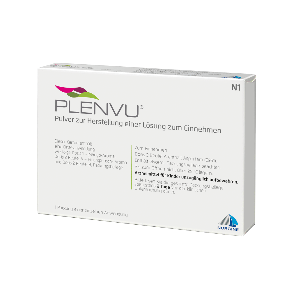 PLENVU Lösung zum Einnehmen 1 St Pulver zur Herstellung einer Lösung zum Einnehmen