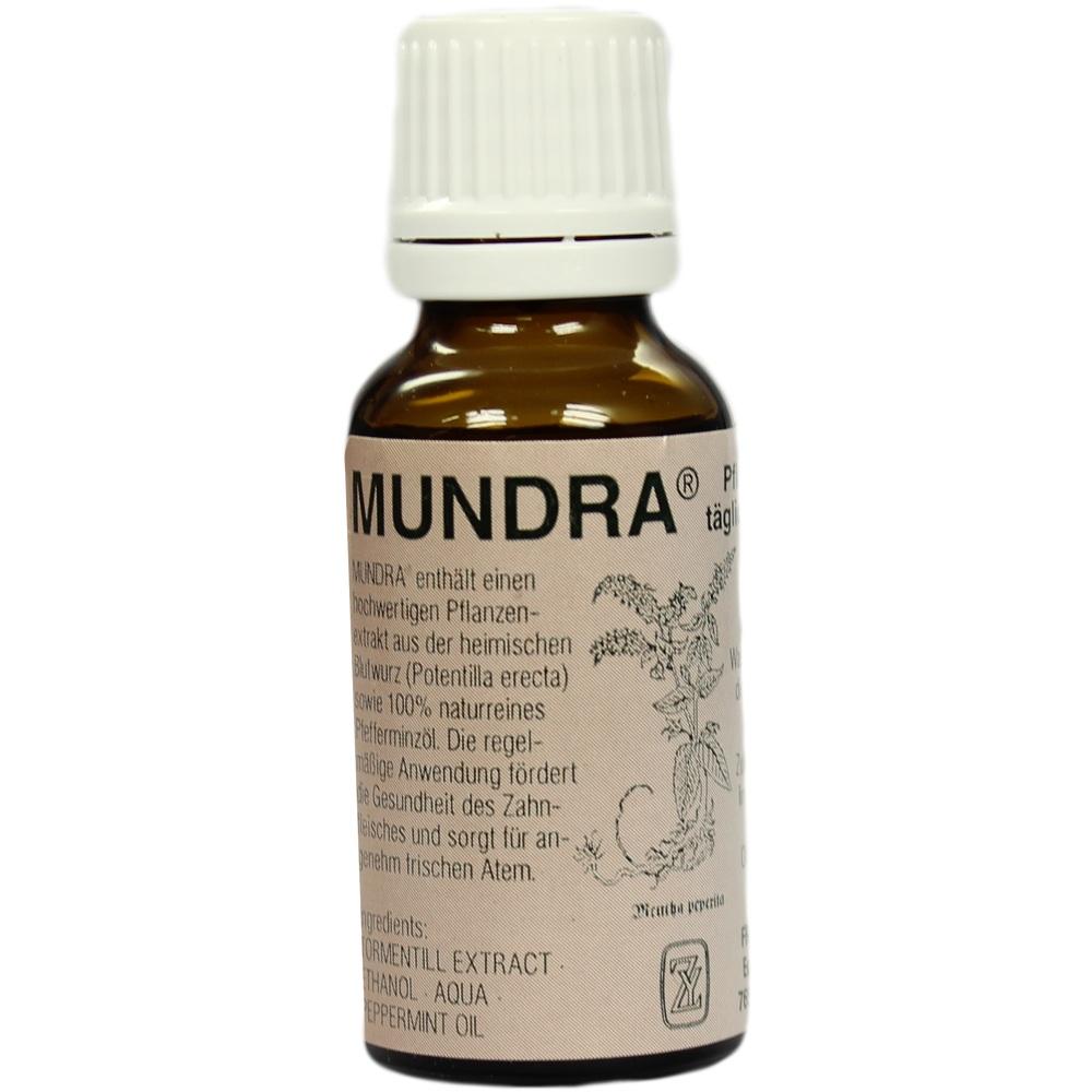 MUNDRA pflanzliches Mundpflegeprodukt Lösung 20 ml Lösung
