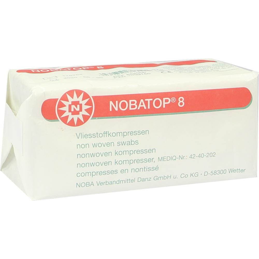 NOBATOP 8 Kompressen 5x5 cm unsteril 100 St Kompressen