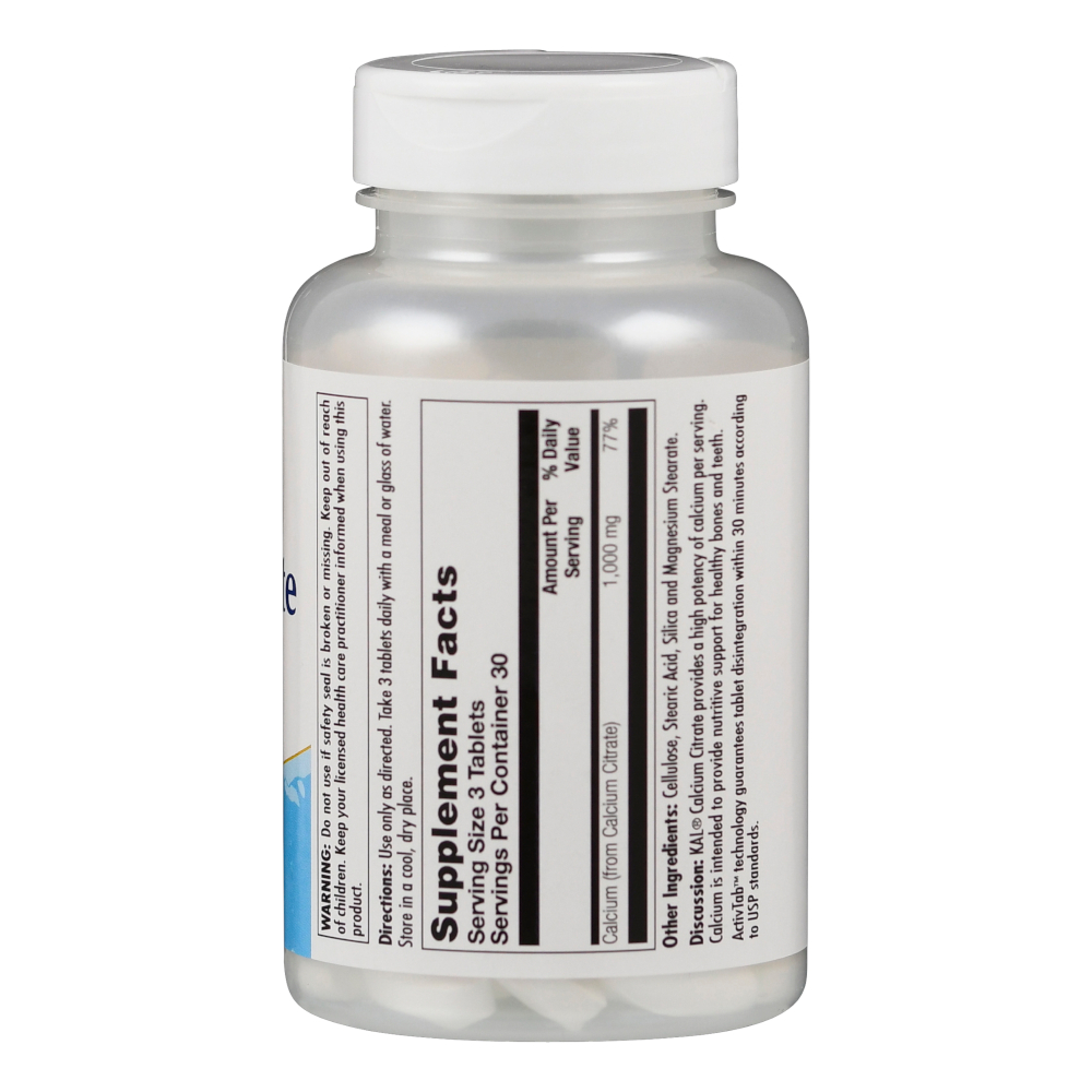 KAL Calcium Citrate 1000 90 St Tabletten