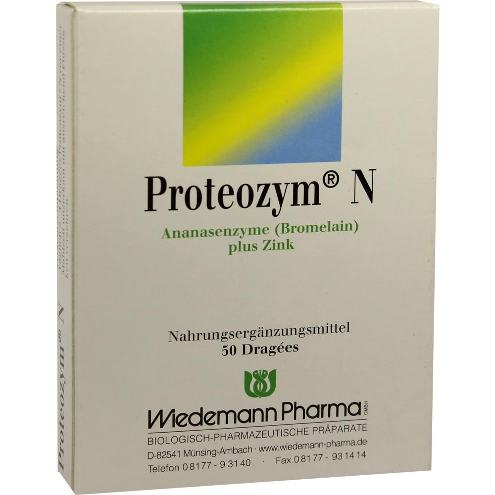 PROTEOZYM N Dragees 50 St Dragees