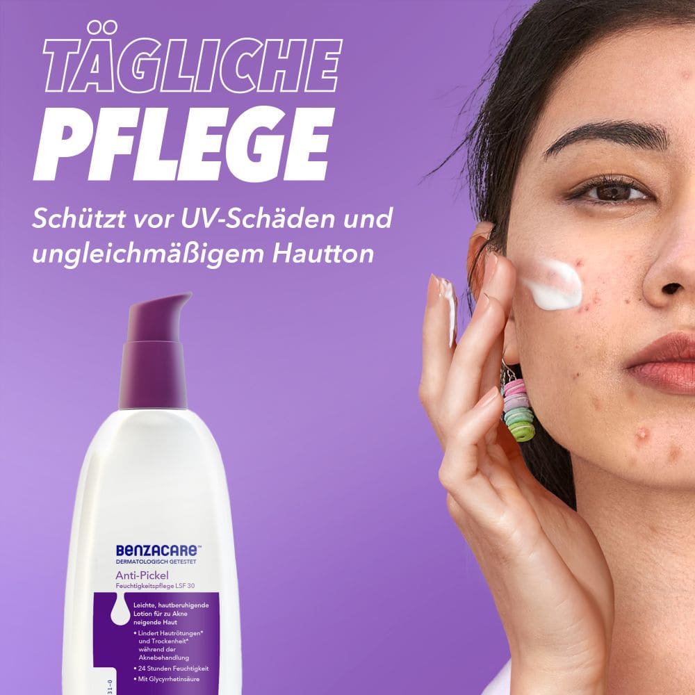 Benzacare Hautberuhigende Feuchtigkeitspflege 120 ml Creme