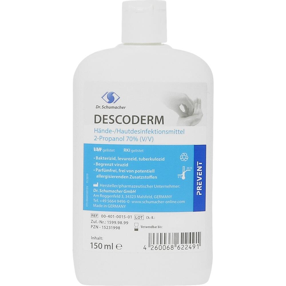 Descoderm Hände-/Hautdesinfektionsmittel 150 ml Lösung