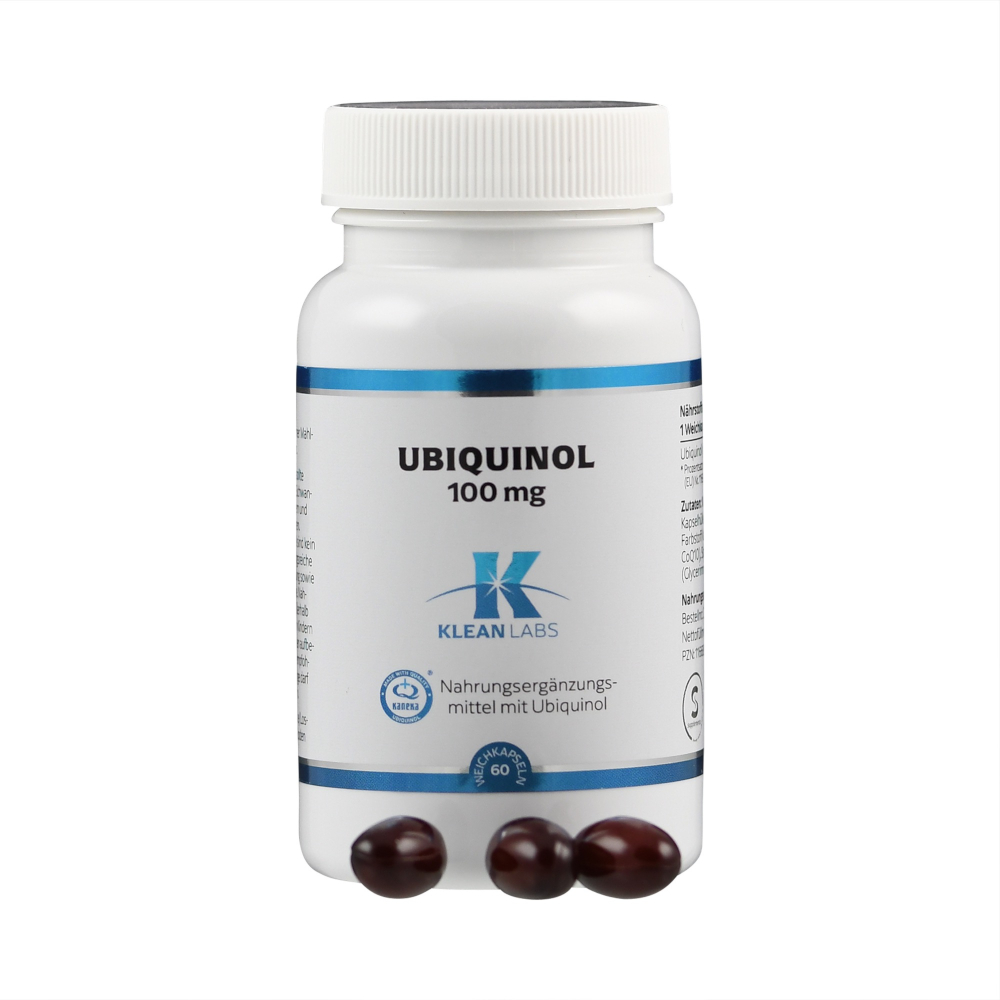 KLEAN LABS UBIQUINOL 100mg 60 St Kapseln