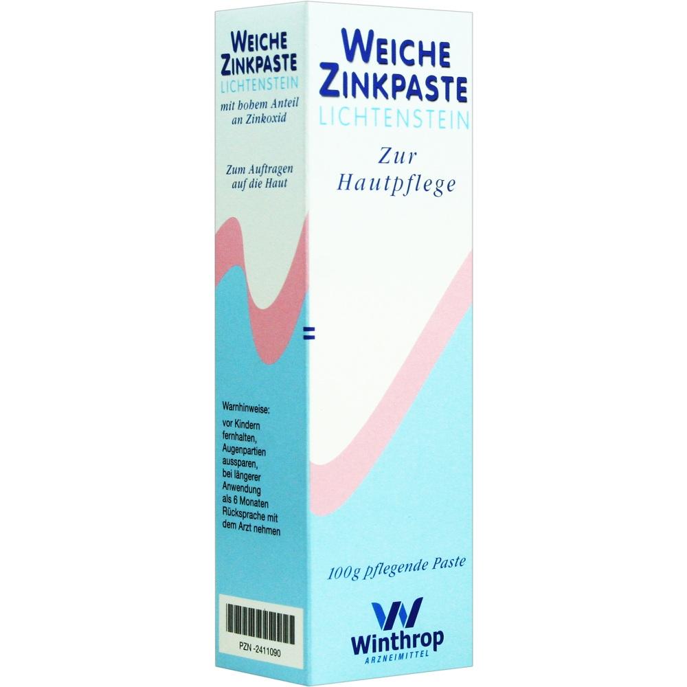 ZINKPASTE weich Lichtenstein 100 g Paste