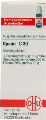 OPIUM C 30 Globuli 10 g Globuli