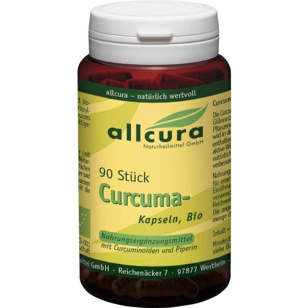 allcura CURCUMA Bio 90 St Kapseln