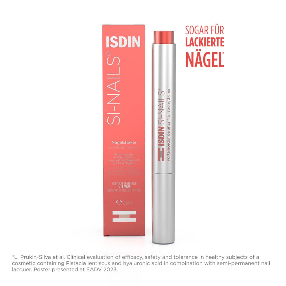 ISDIN SI-NAILS Nagelhärter 2.5 ml Stifte