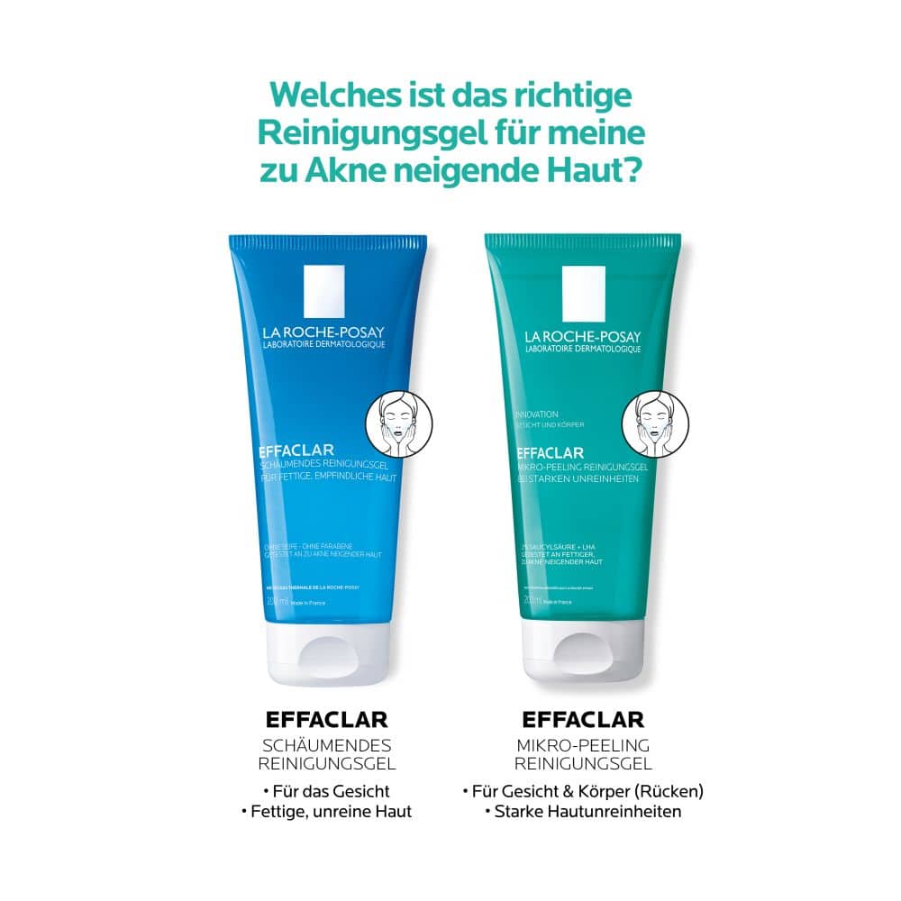 LA ROCHE-POSAY Effaclar Mikro-Peeling Reinigungsgel  200 ml Gel