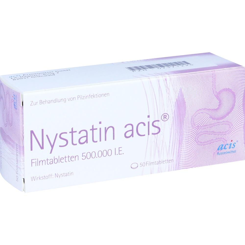 Nystatin acis 50 St Filmtabletten