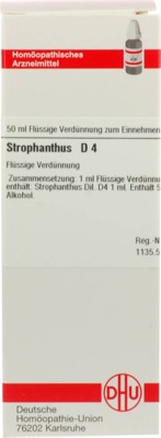 STROPHANTHUS D 4 Dilution 50 ml Dilution