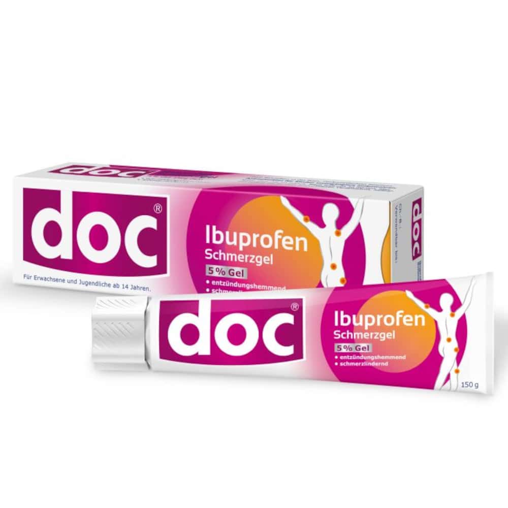 doc Ibuprofen Schmerzgel 5% 150 g Gel