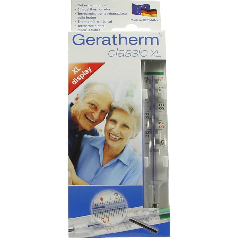 Geratherm Fieberthermometer classic XL Quecksilber 1 St
