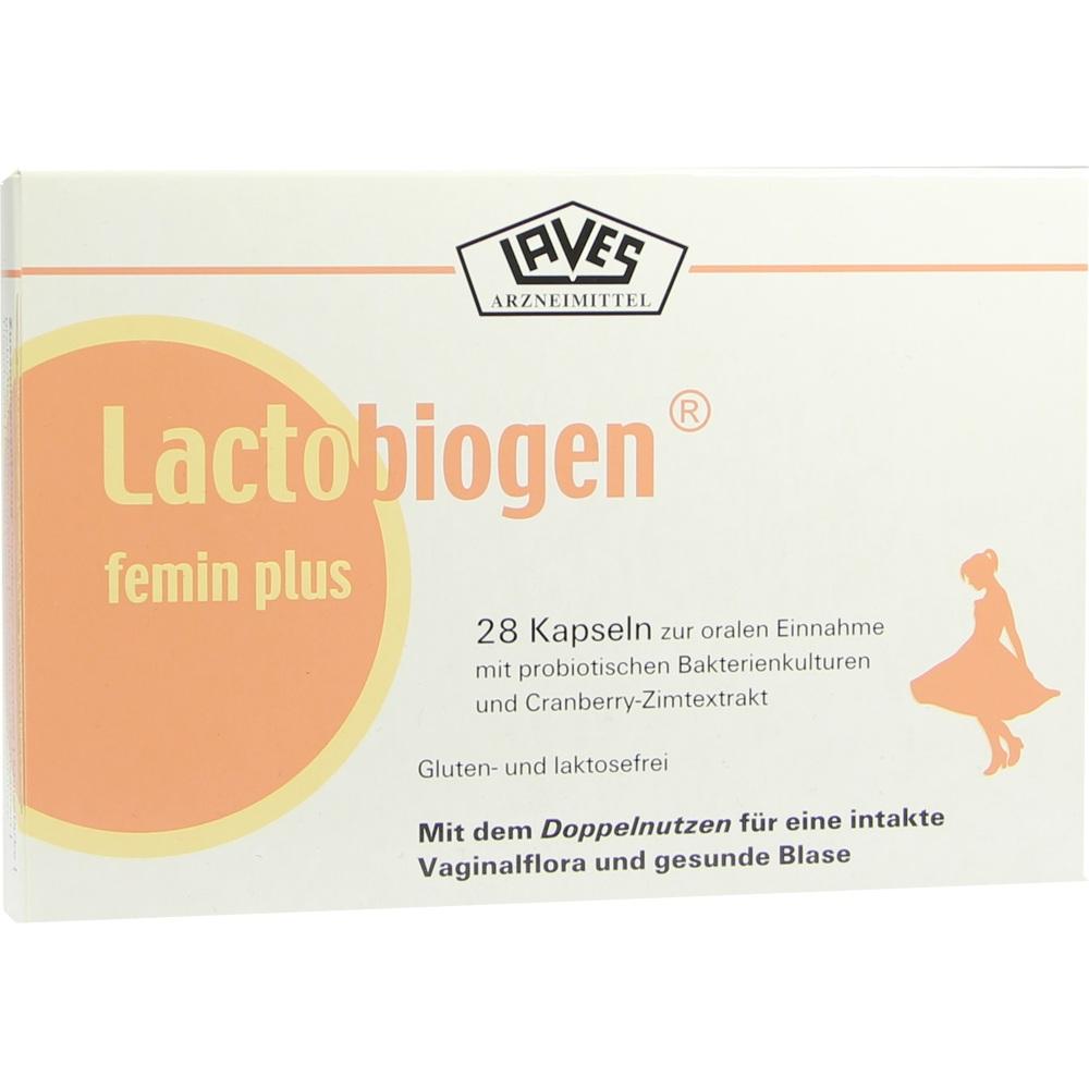 LACTOBIOGEN femin plus Kapseln 28 St Kapseln